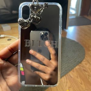 “B*tch” case HOMEMADE🥰 oh yeah another dazzle